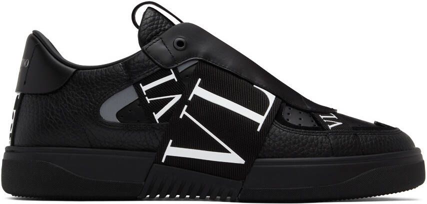 Valentino Garavani Black VL7N Low-Top Sneakers - Picture 5