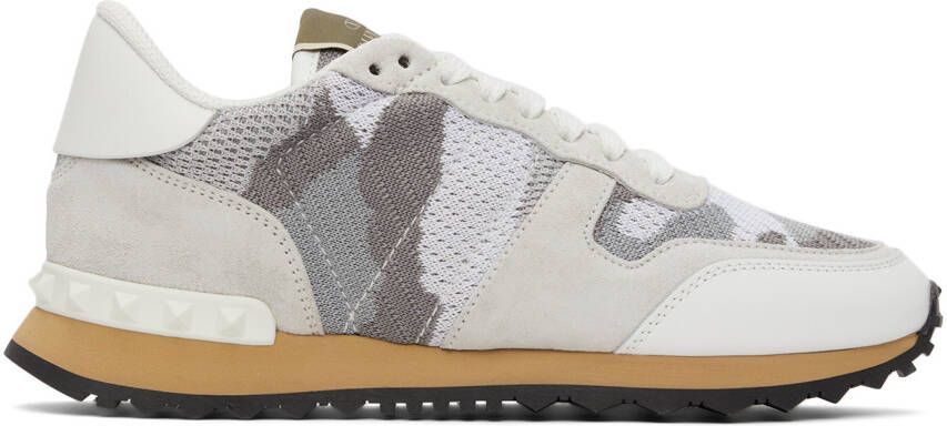 Valentino Garavani Camo Rockrunner Sneakers - Picture 5