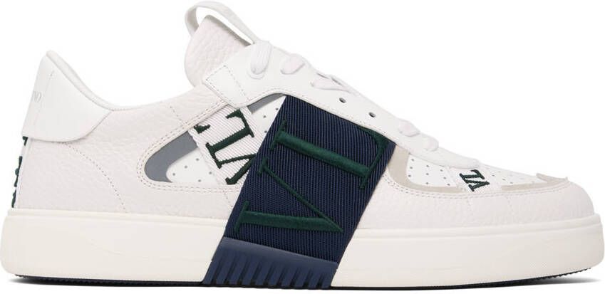 Valentino Garavani Off-White  Navy VL7N Sneakers - Picture 2