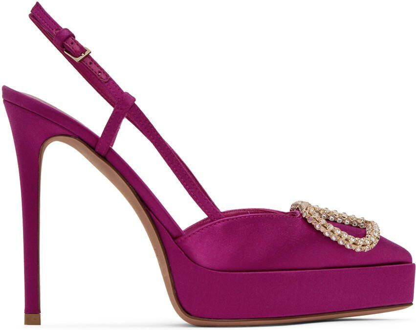 Valentino Garavani Pink VLogo Heels