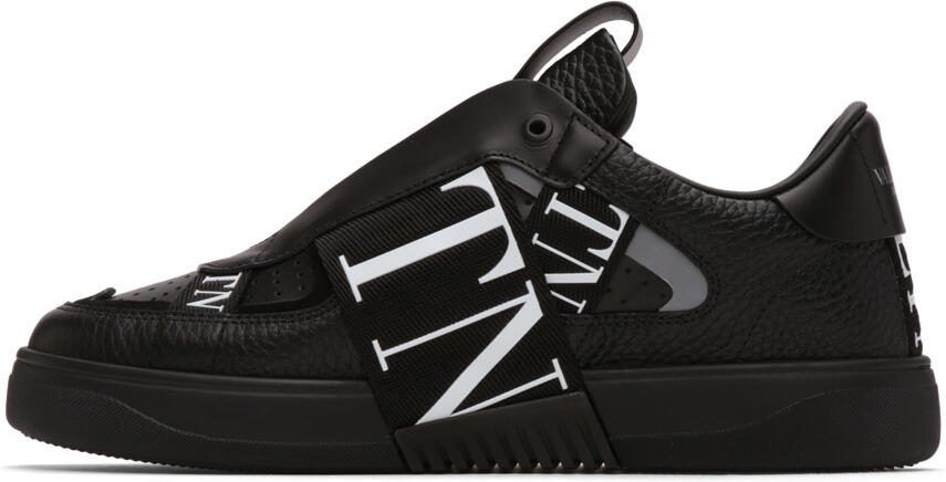 Valentino Garavani Black  White VL7N Slip-On Sneakers - Picture 4