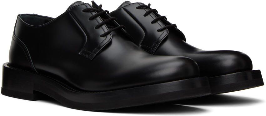 Valentino Garavani Black Essential Rockstud Derby - Picture 2