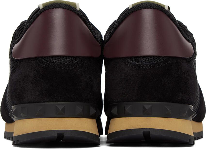Valentino Garavani Black Rockrunner Sneakers