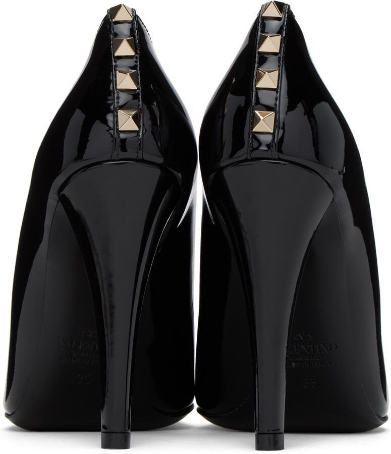 Valentino Garavani Black Rockstud Heels