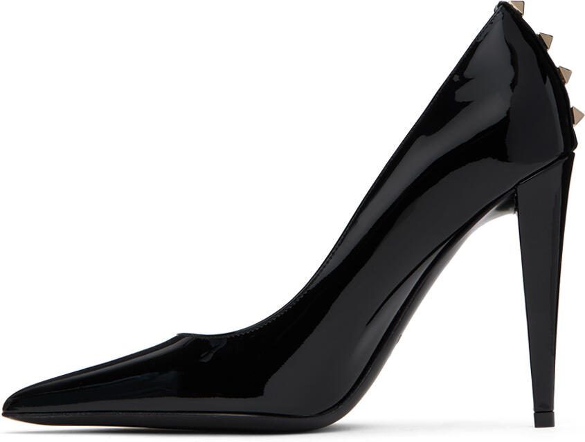 Valentino Garavani Black Rockstud Heels - Picture 3