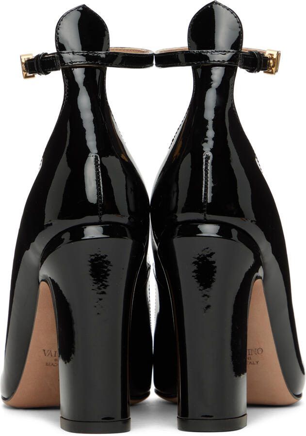 Valentino Garavani Black Tan-Go Heels - Picture 3