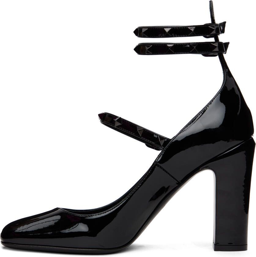 Valentino Garavani Black Tan-Go Pumps - Picture 2