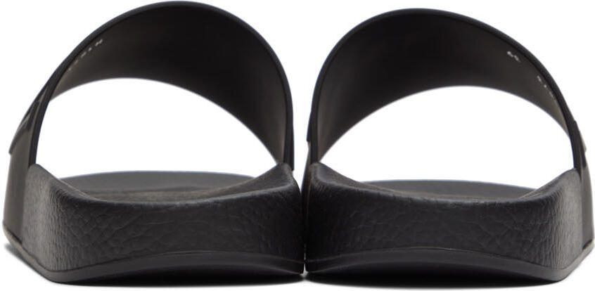 Valentino Garavani Black VLTN Slides
