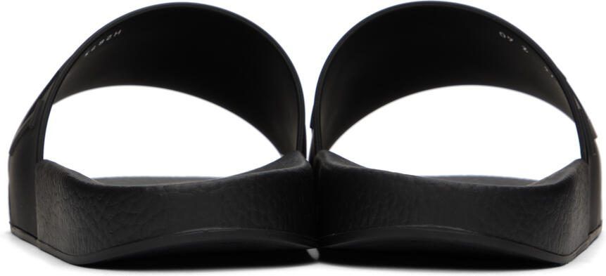 Valentino Garavani Black VLTN Slides