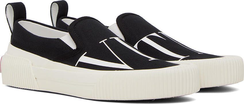 Valentino Garavani Black VLTN Sneakers - Picture 2