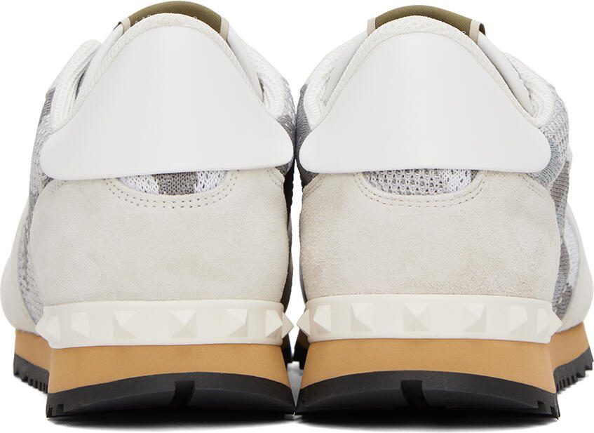 Valentino Garavani Gray Rockrunner Sneakers