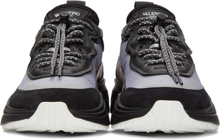 Valentino Garavani Grey VLogo SHEGOES Sneakers - Picture 3