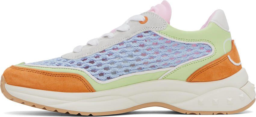 Valentino Garavani Multicolor Paneled Sneakers - Picture 3