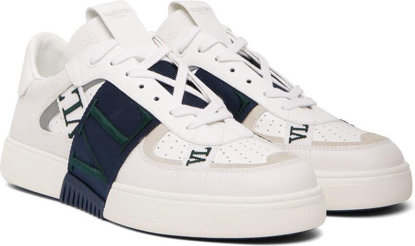 Valentino Garavani Off-White  Navy VL7N Sneakers