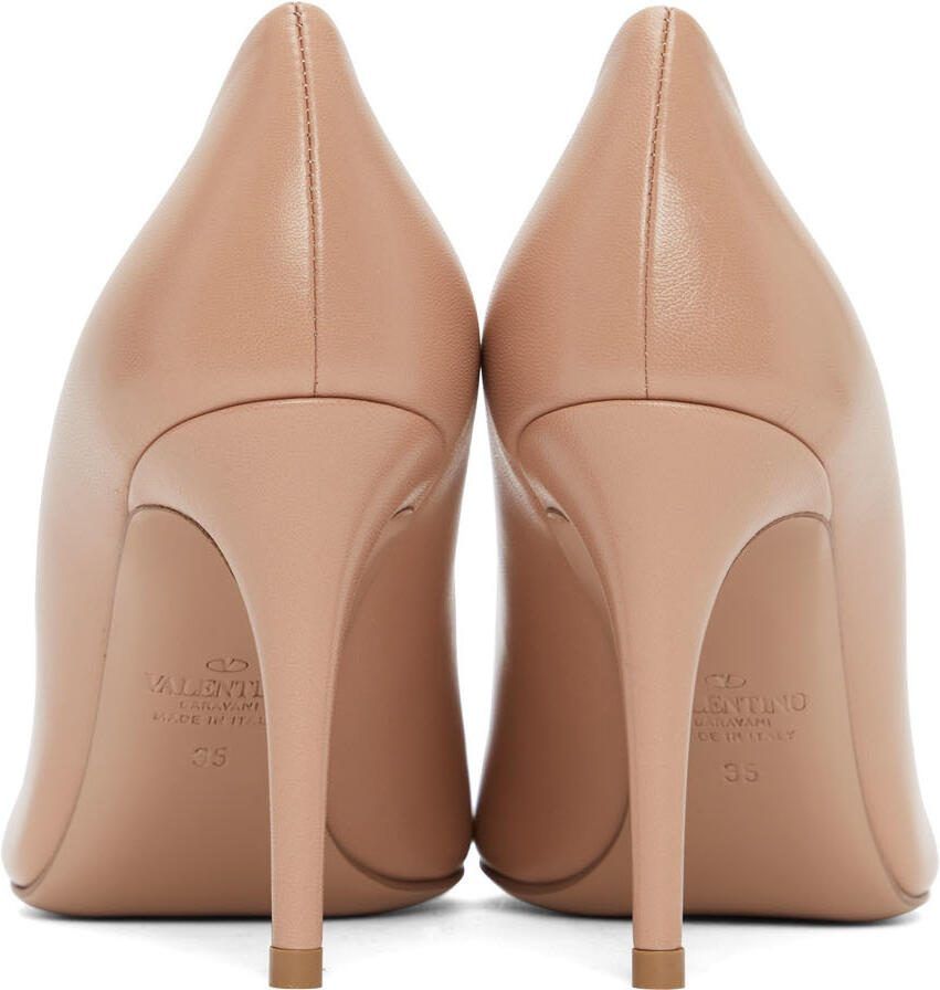 Valentino Garavani Pink Rockstud Alcove Heels