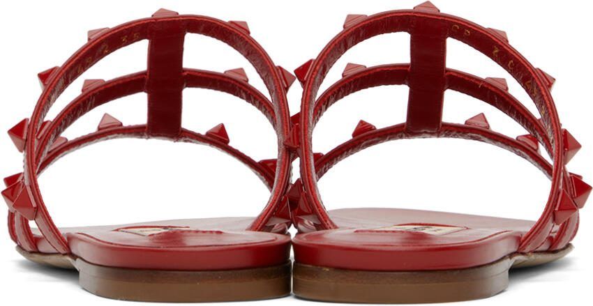 Valentino Garavani Red Rockstud Slides