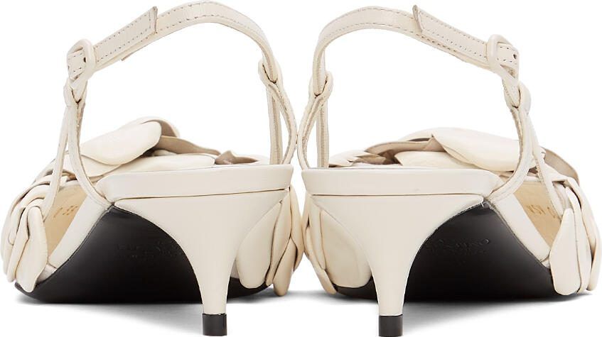 Valentino Garavani White 03 Rose Edition Atelier Petal Heels - Picture 3