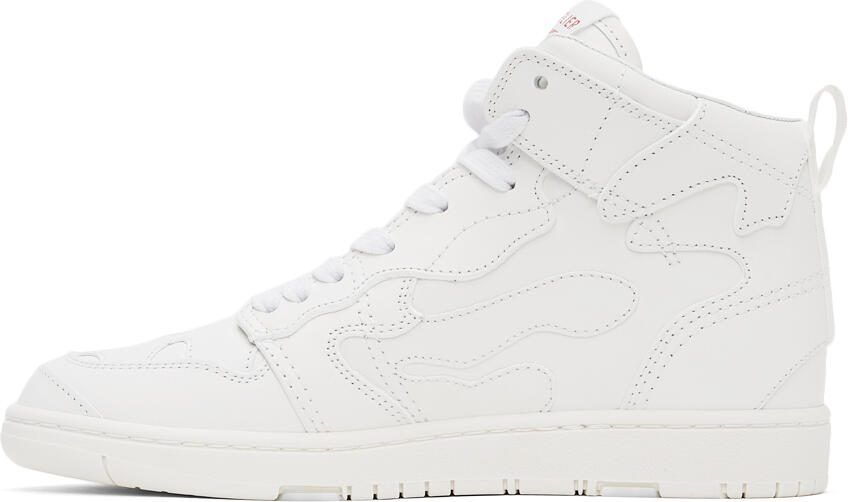 Valentino Garavani White 07 Camouflage Edition Atelier Mid-Top Sneakers - Picture 4