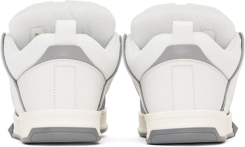 Valentino Garavani White  Black Open Skate Sneakers