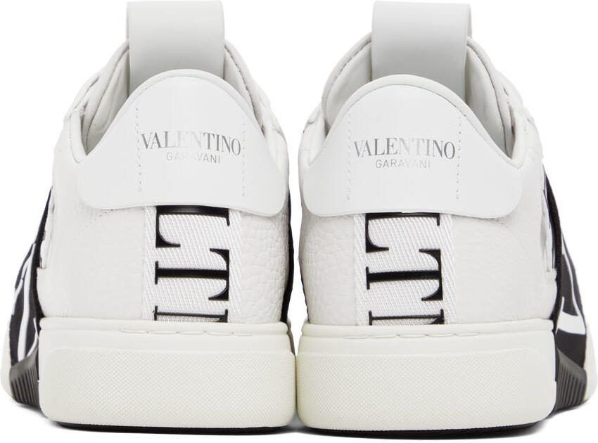 Valentino Garavani White  Black VL7N Low-Top Sneakers