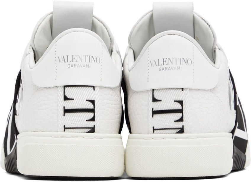 Valentino Garavani White  Black VL7N Low-Top Sneakers