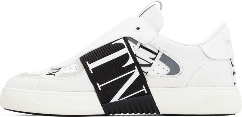 Valentino Garavani White  Black VL7N Low-Top Sneakers - Picture 3