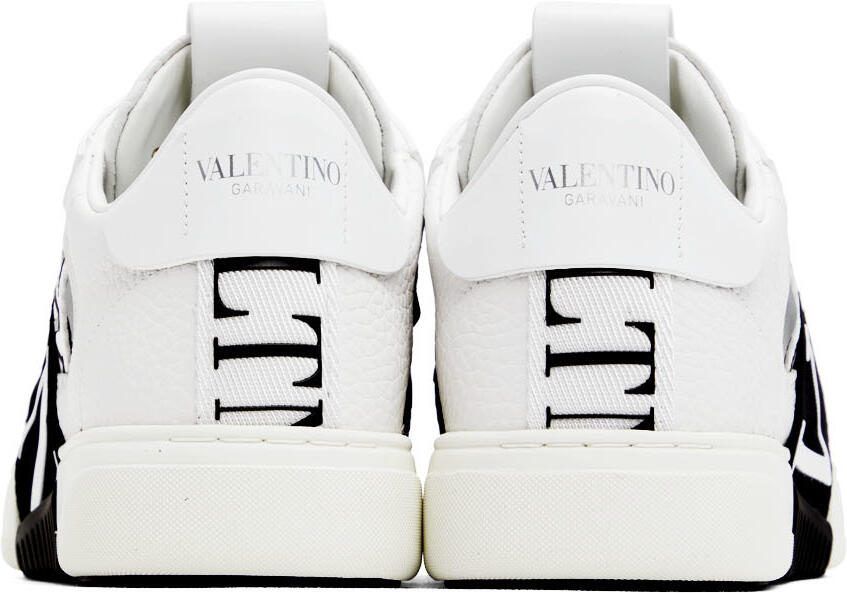 Valentino Garavani White  Black VL7N Low-Top Sneakers