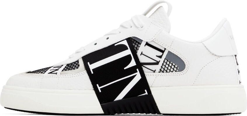 Valentino Garavani White  Black VL7N Low-Top Sneakers - Picture 3
