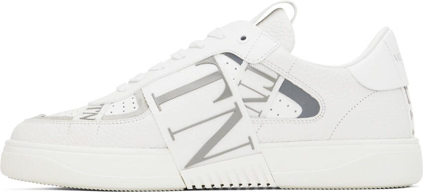 Valentino Garavani White  Gray VL7N Low-Top Sneakers - Picture 3