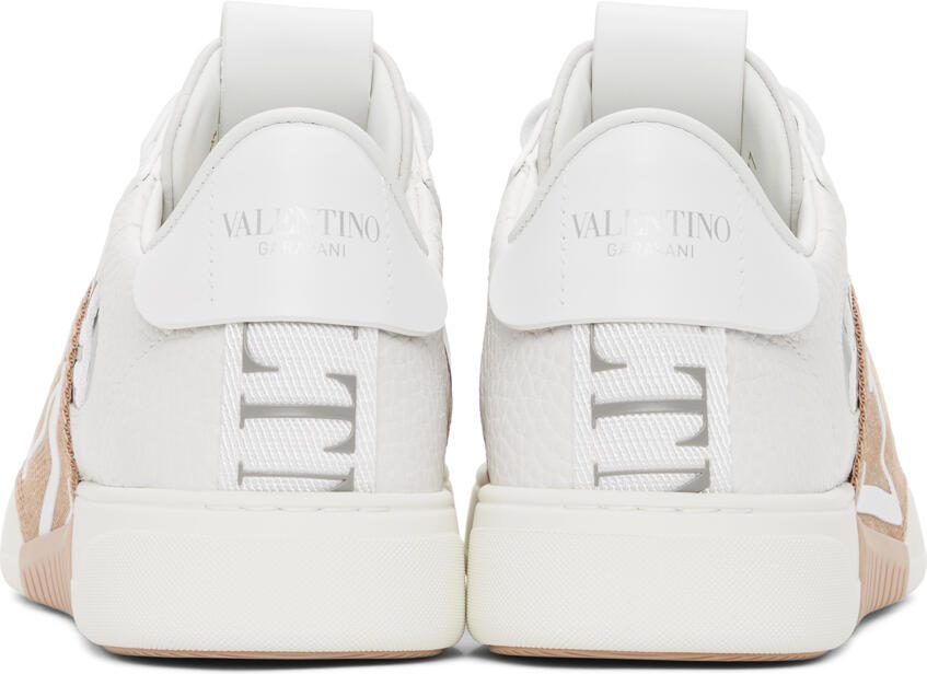 Valentino Garavani White  Pink 'VL7N' Sneakers - Picture 2