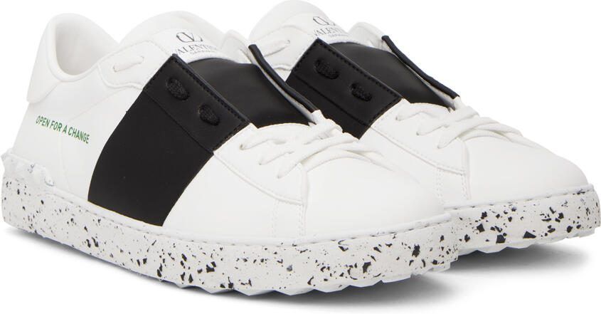 Valentino Garavani White 'Open For A Change' Sneakers - Picture 2