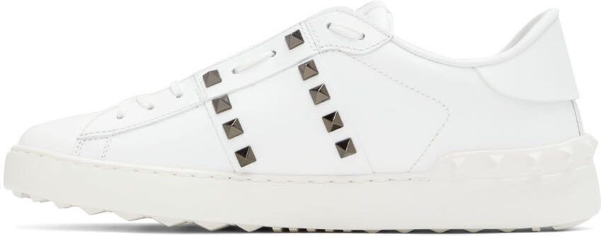 Valentino Garavani White Rockstud Untitled Sneakers - Picture 3