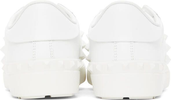 Valentino Garavani White Rockstud Untitled Sneakers - Picture 4