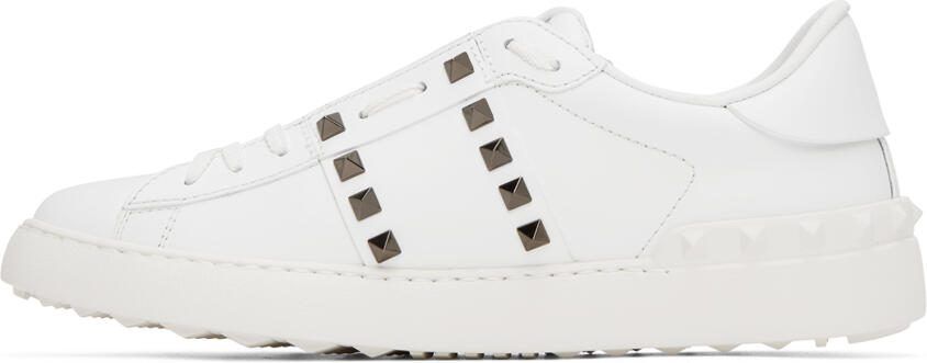 Valentino Garavani White Rockstud Untitled Sneakers - Picture 3