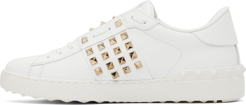 Valentino Garavani White Untitled Open Sneakers - Picture 4