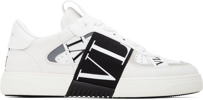 Valentino Garavani White  Black VL7N Low-Top Sneakers - Picture 5