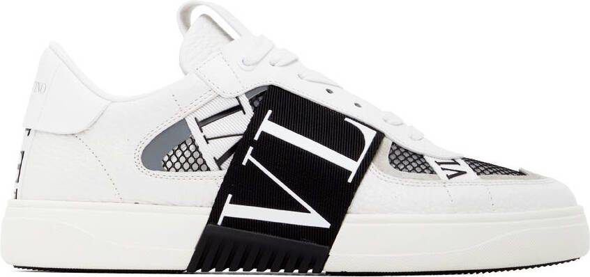 Valentino Garavani White  Black VL7N Low-Top Sneakers - Picture 5