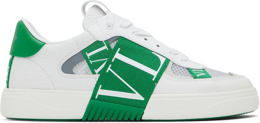 Valentino Garavani White  Green VL7N Sneakers
