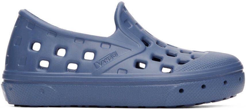 Vans Baby Navy Slip-On TRK Sneakers - Picture 4