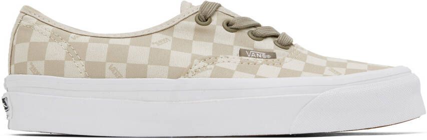 Vans Beige OG Authentic LX Sneakers - Picture 4