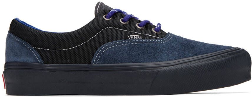 Vans Black  Blue Era VLT LX Sneakers - Picture 5