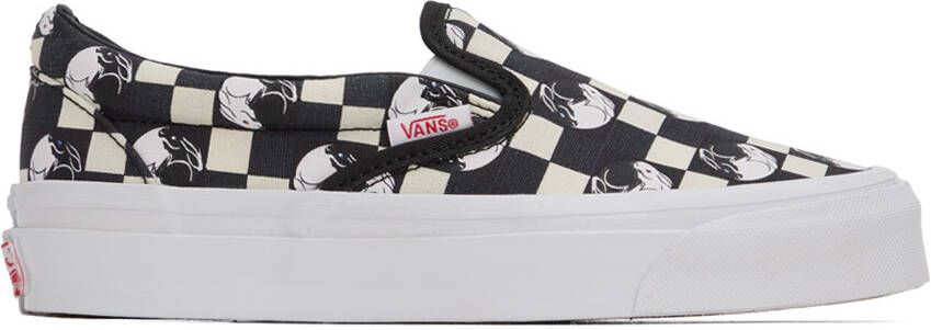 Vans Black  Off-White BILLY's TOKYO Edition OG Classic Slip-On Sneakers - Picture 9