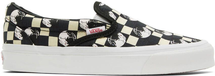 Vans Black  Off-White BILLY's TOKYO Edition OG Classic Slip-On Sneakers - Picture 6
