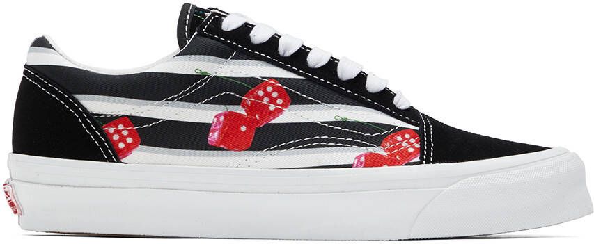 Vans Black  White OG Old Skool LX Sneakers - Picture 5