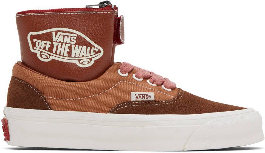 Vans Brown  Tan Taka Hayashi Edition TH OG Era VG LX Sneakers - Picture 4
