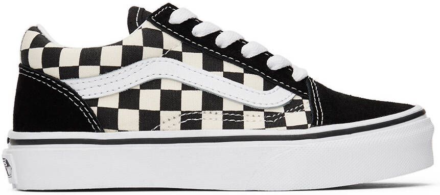 Vans Kids Black  Off-White Old Skool Little Kids Sneakers