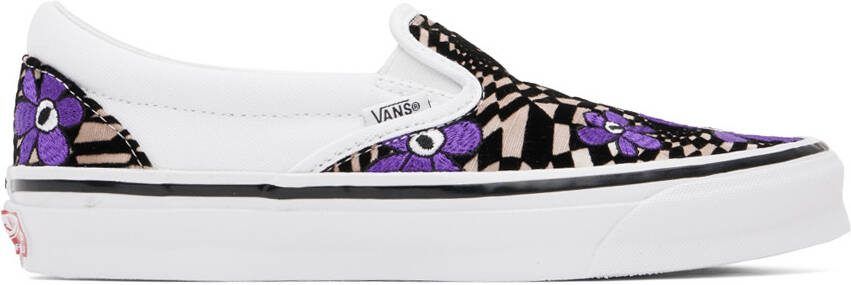 Vans Brown  Black PAM Edition Slip-On Sneakers - Picture 5