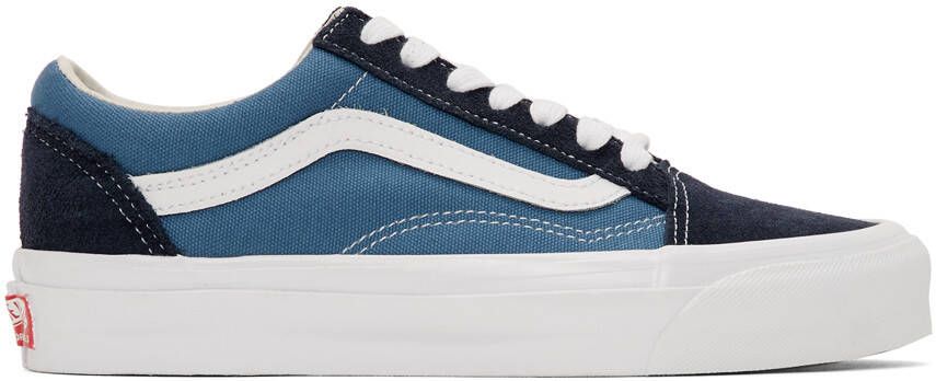 Vans Navy  Blue Old Skool Sneakers - Picture 6