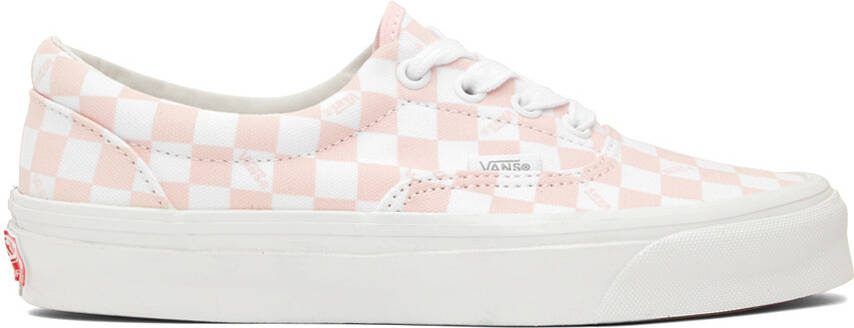 Vans Pink  White OG Era LX Sneakers - Picture 5