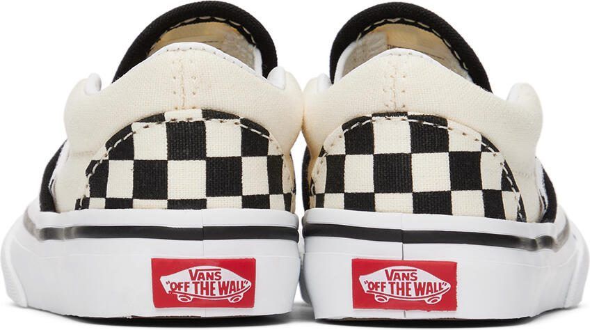 Vans Baby Black  Off-White Classic Slip-On Sneakers
